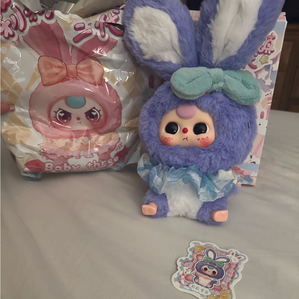 Lilly Rabbit Town V2 Baby Three with box - Picture 7 of 10